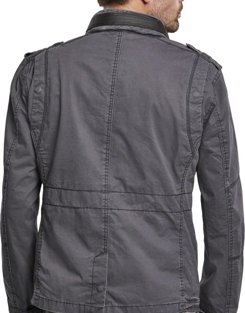 Individual Wear Men's Stylish Weatherproof Active Everyday Outdoor Field Jacket with Stand-up Collar & Concealed Hood - Image 4