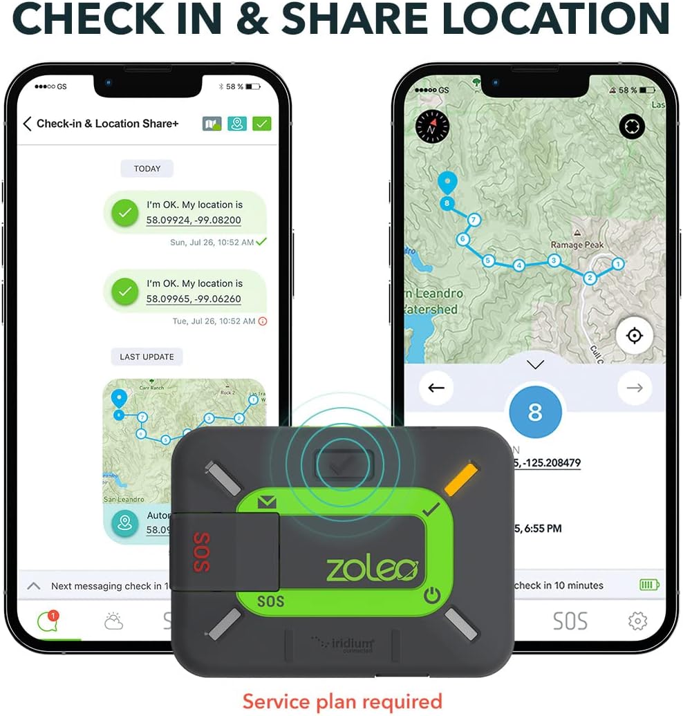 ZOLEO Satellite Communicator – Two-Way Global SMS Text Messenger & Email, Emergency SOS Alerting, Check-in & GPS Location – Android iOS Smartphone Accessory - Image 4